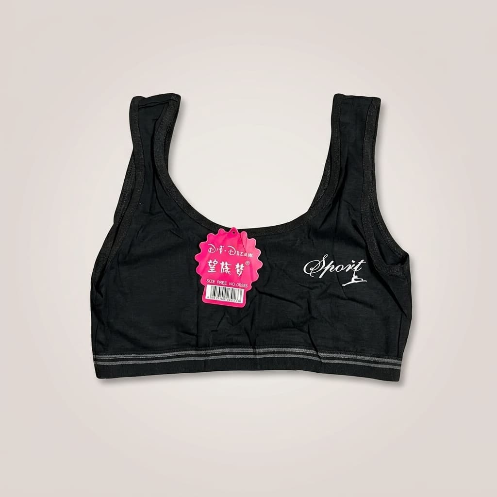 Sport Cotton-Blend Bralette